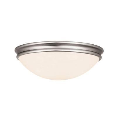 LED Flush Mount - Brushed Steel
