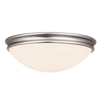LED Flush Mount - Brushed Steel
