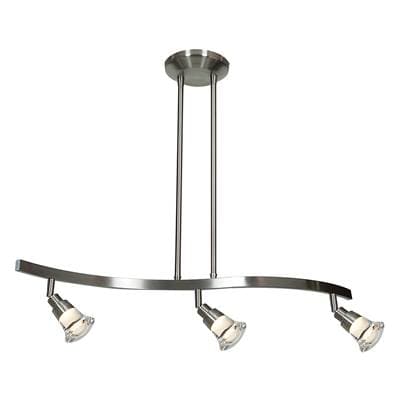 Access Lighting 3 Light LED Pendant Spotlight - Matte Chrome