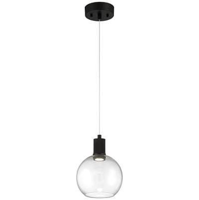Access Lighting Burgundy LED Pendant - Matte Black by Access Lighting