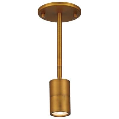 Access Lighting 1 Light LED Wall or Ceiling Spotlight - Antiqued Brushed Brass