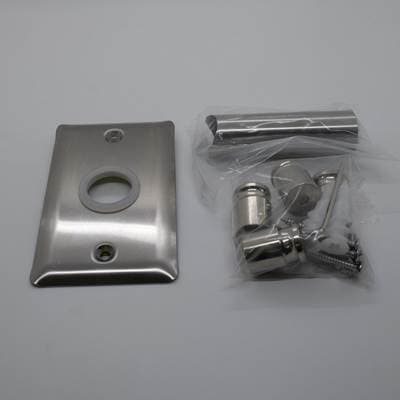 Amba Products Radiant Shelf Bracket Pack - Brushed by Amba Products