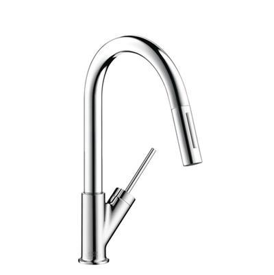 AXOR Starck Prep Kitchen Faucet 2-Spray Pull-Down, 1.75 GPM in Chrome by Axor