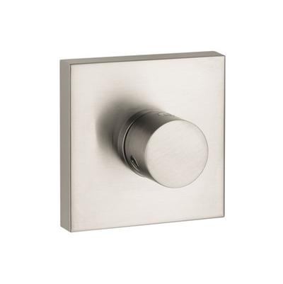 AXOR ShowerSolutions Diverter Trim Trio/Quattro 5'' x 5'' in Brushed Nickel by Axor