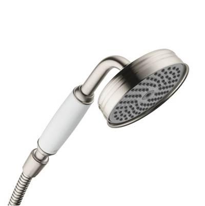 AXOR Montreux Handshower 100 1-Jet, 2.5 GPM in Brushed Nickel by Axor