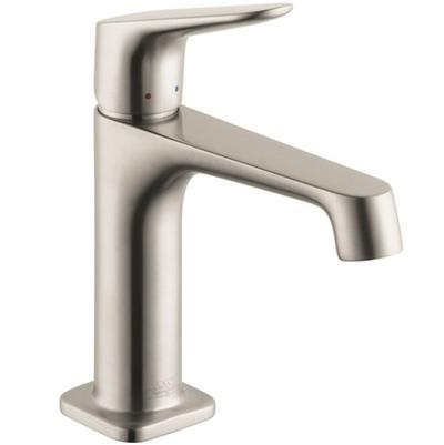 AXOR Citterio M Single-Hole Faucet 100 with Pop-Up Drain, 1.2 GPM in Brushed Nickel