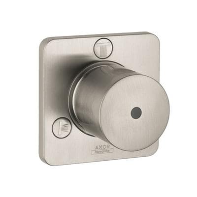 Axor Citterio M Diverter Trim Trio/quattro in - Brushed Nickel by Axor