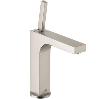 AXOR Citterio Single-Hole Faucet 160 with Pop-Up Drain, 1.2 GPM in Brushed Nickel by Axor