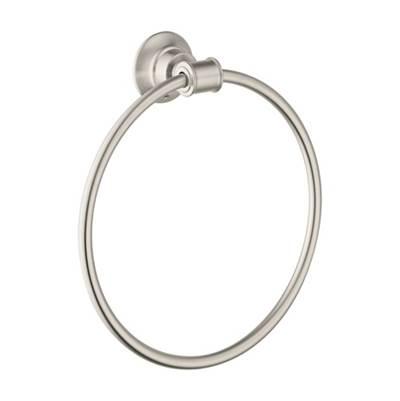 AXOR Montreux Towel Ring in Brushed Nickel by Axor