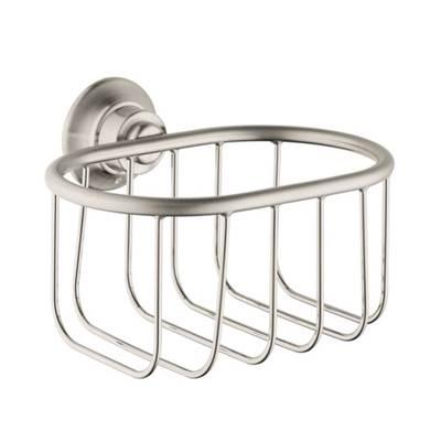 AXOR Montreux Shower Basket in Brushed Nickel