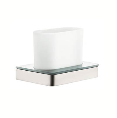 AXOR Universal SoftSquare Tumbler in Brushed Nickel by Axor