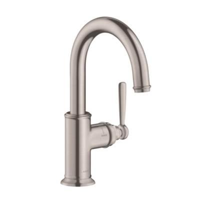 AXOR Montreux Bar Faucet, 1.5 GPM in Steel Optic