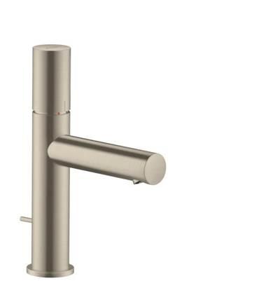 AXOR Uno Single-Hole Faucet 110 with Zero Handle and Pop-Up Drain, 1.2 GPM in Brushed Nickel by Axor