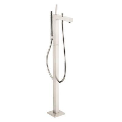 AXOR Citterio Freestanding Tub Filler Trim with 1.75 GPM Handshower in Brushed Nickel
