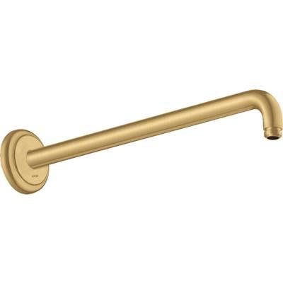 AXOR Montreux Showerarm 15'' in Brushed Gold Optic