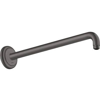 AXOR Montreux Showerarm 15'' in Brushed Black Chrome by Axor