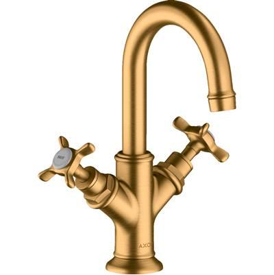 AXOR Montreux 2-Handle Faucet 160 with Pop-Up Drain, 1.2 GPM in Brushed Gold Optic by Axor