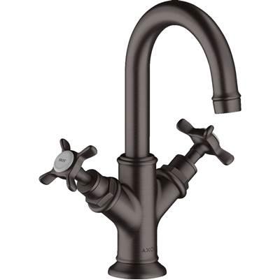 AXOR Montreux 2-Handle Faucet 160 with Pop-Up Drain, 1.2 GPM in Brushed Black Chrome by Axor