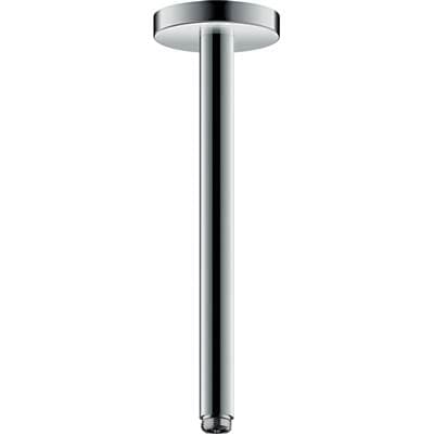 Axor Showersolutions Extension Pipe for Ceiling Mount, 12'' in - Chrome by Axor