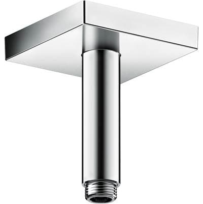Axor Showersolutions Extension Pipe for Ceiling Mount Square, 4'' in - Chrome by Axor