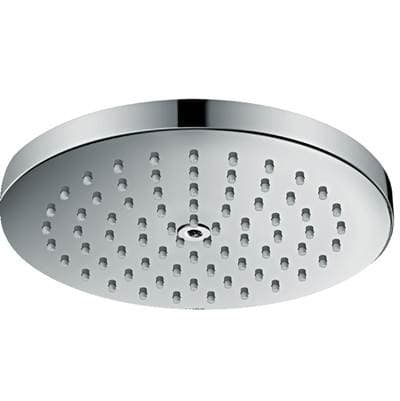 Axor Showersolutions Showerhead 180 1-Jet Powder Rain, 1.75 GPM in - Chrome