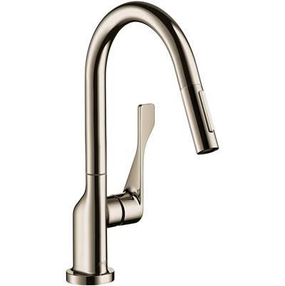 AXOR Citterio  Prep Kitchen Faucet 2-Spray Pull-Down, 1.75 GPM in Polished Nickel