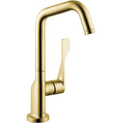 AXOR Citterio  Bar Faucet, 1.5 GPM in Brushed Gold Optic by Axor