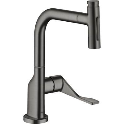AXOR Citterio  Kitchen Faucet Select 2-Spray Pull-Out, 1.75 GPM in Brushed Black Chrome by Axor
