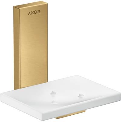 AXOR Universal Rectangular  Soap Dish in Brushed Gold Optic by Axor