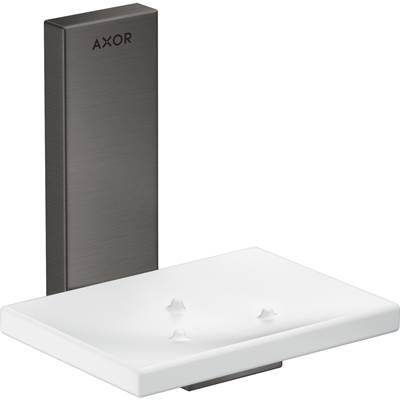 AXOR Universal Rectangular  Soap Dish in Brushed Black Chrome