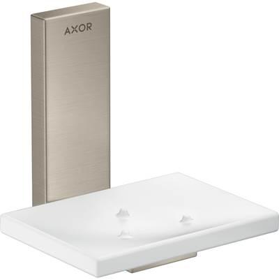 AXOR Universal Rectangular  Soap Dish in Brushed Nickel by Axor