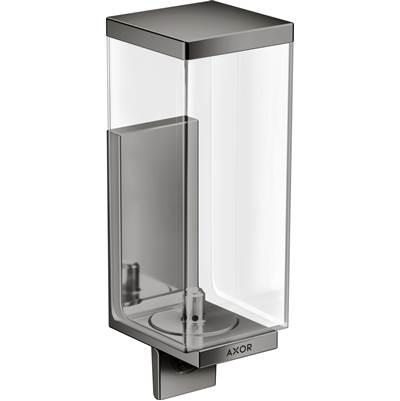 AXOR Universal Rectangular  Soap Dispenser in Polished Black Chrome by Axor