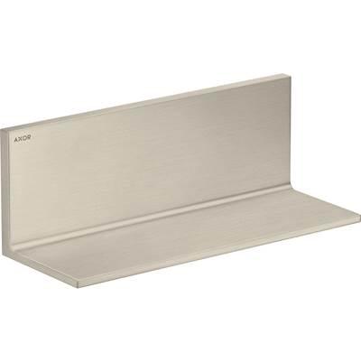 AXOR Universal Rectangular  Shelf, 12'' in Brushed Nickel