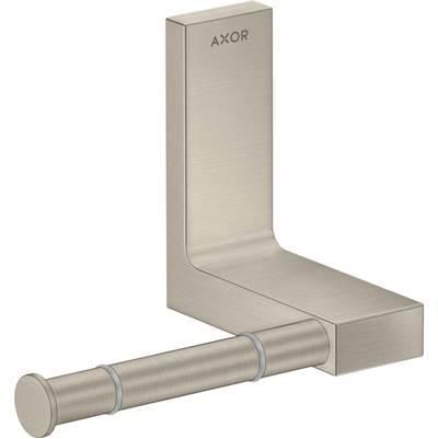 AXOR Universal Rectangular  Toilet Paper Holder in Brushed Nickel by Axor
