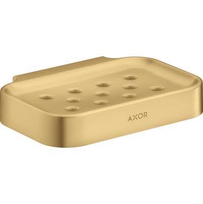 AXOR Universal Circular Soap dish  in Brushed Gold Optic