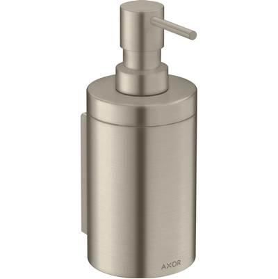 AXOR Universal Circular Soap dispenser  in Brushed Nickel