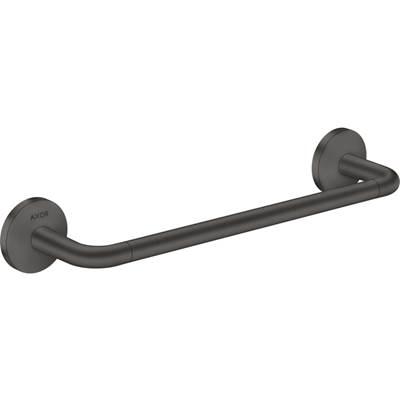 AXOR Universal Circular Towel Bar, 12'' in Brushed Black Chrome