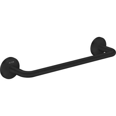 AXOR Universal Circular Towel Bar, 12'' in Matte Black by Axor
