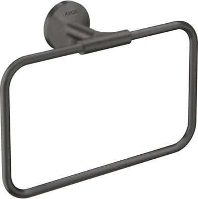 AXOR Universal Circular Towel Ring in Brushed Black Chrome