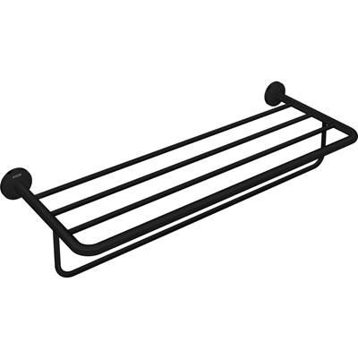 AXOR Universal Circular Towel Rack, 24'' in Matte Black by Axor