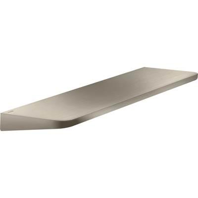 AXOR Universal Circular Shelf, 16'' in Brushed Nickel
