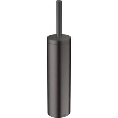 AXOR Universal Circular Toilet brush holder in Brushed Black Chrome