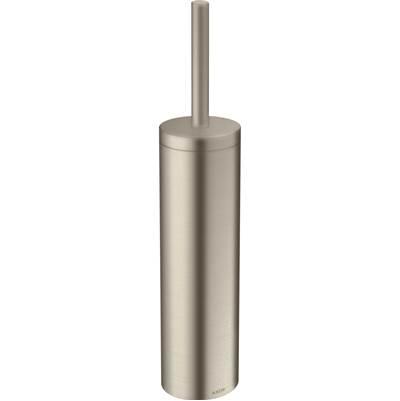 AXOR Universal Circular Toilet brush holder in Brushed Nickel by Axor