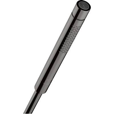 AXOR Starck Baton Handshower 2-Jet, 1.75 GPM in Polished Black Chrome by Axor