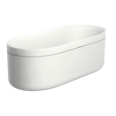 Axor Suite Tubs Round with Pop-up Drain, 74 1/8'' in - Chrome