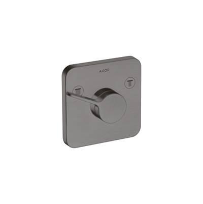 AXOR ONE Showerhead Diverter Trim in Brushed Black Chrome