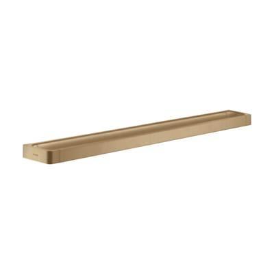 AXOR Universal SoftSquare Towel Bar 32'' in Brushed Bronze