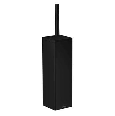 Axor Universal Rectangular Toilet Brush Holder Wall-mounted in - Matte Black by Axor