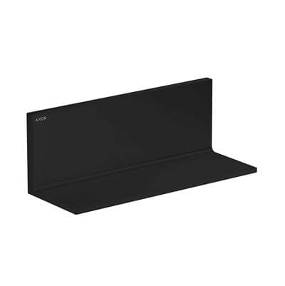 Axor Universal Rectangular Shelf, 12'' in - Matte Black by Axor