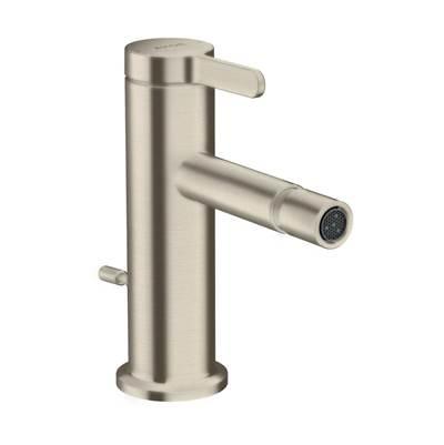 AXOR ONE Single-Hole Bidet Faucet with Lever Handle in Brushed Nickel